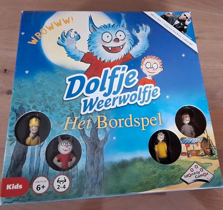 Dolfje weerwolfje het bordspel, Hobby en Vrije tijd, Gezelschapsspellen | Bordspellen, Zo goed als nieuw, Een of twee spelers
