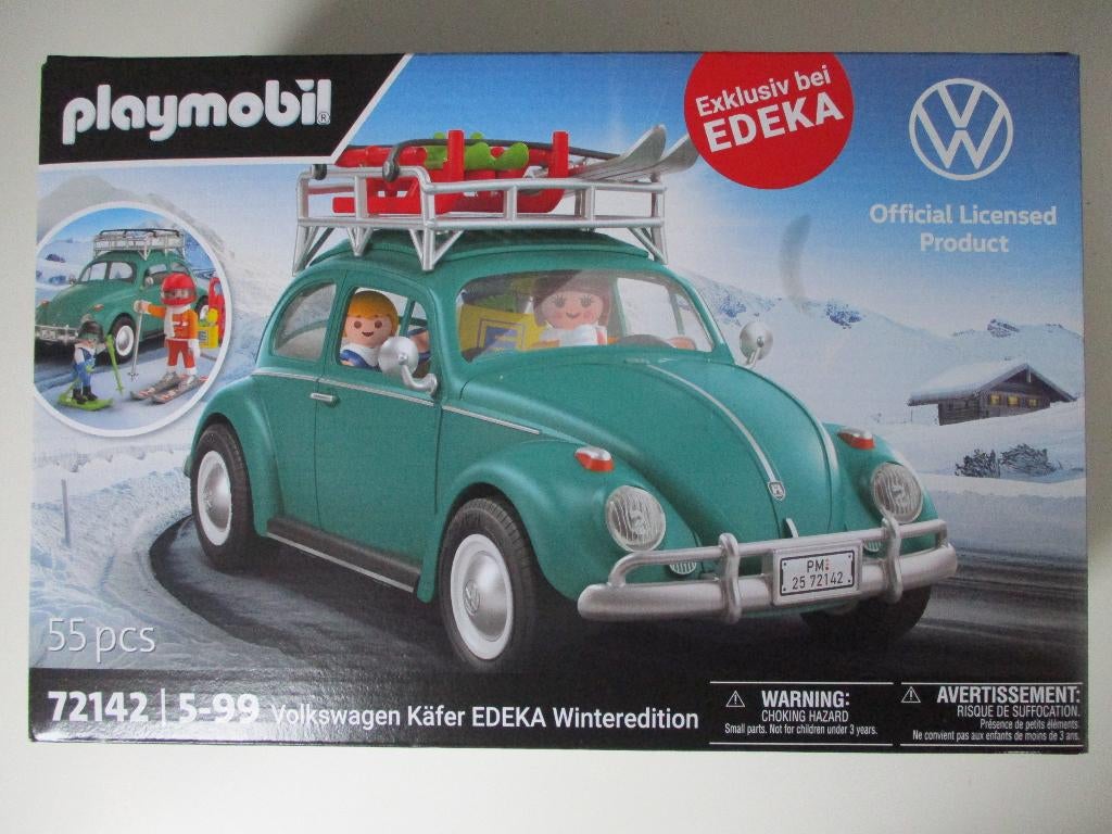 playmobil Volkswagen Edeka wintereditie, Ophalen of Verzenden, Nieuw, Complete set