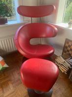 Lounge stoel Varier Peel, Huis en Inrichting, Ophalen, Leer, Zo goed als nieuw, Eén