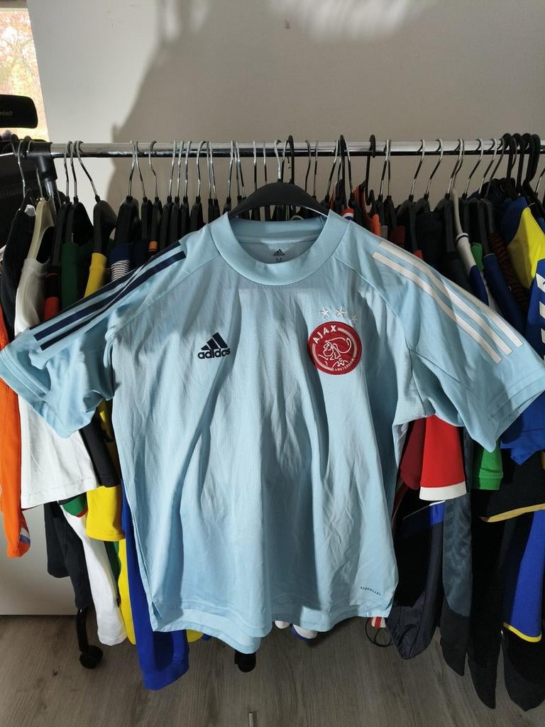 (M) 2020 Adidas Aeroready Ajax Amsterdam 1e Shirt Voetbal, Maat M, Ophalen of Verzenden, Gebruikt, Shirt