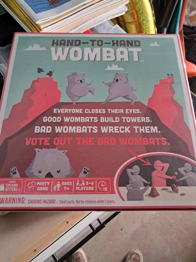Hand-to-Hand Wombat bordspel, Ophalen of Verzenden, Nieuw
