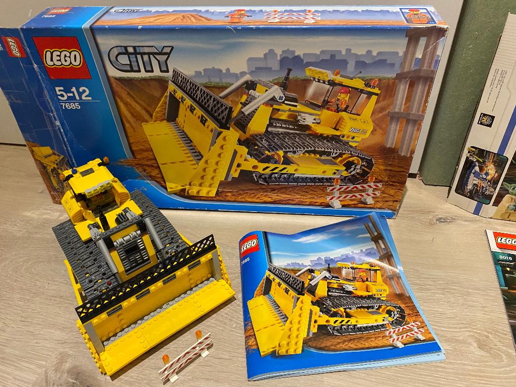 Lego 7685 Dozer (compleet), Ophalen, City, Lego, Zo goed als nieuw