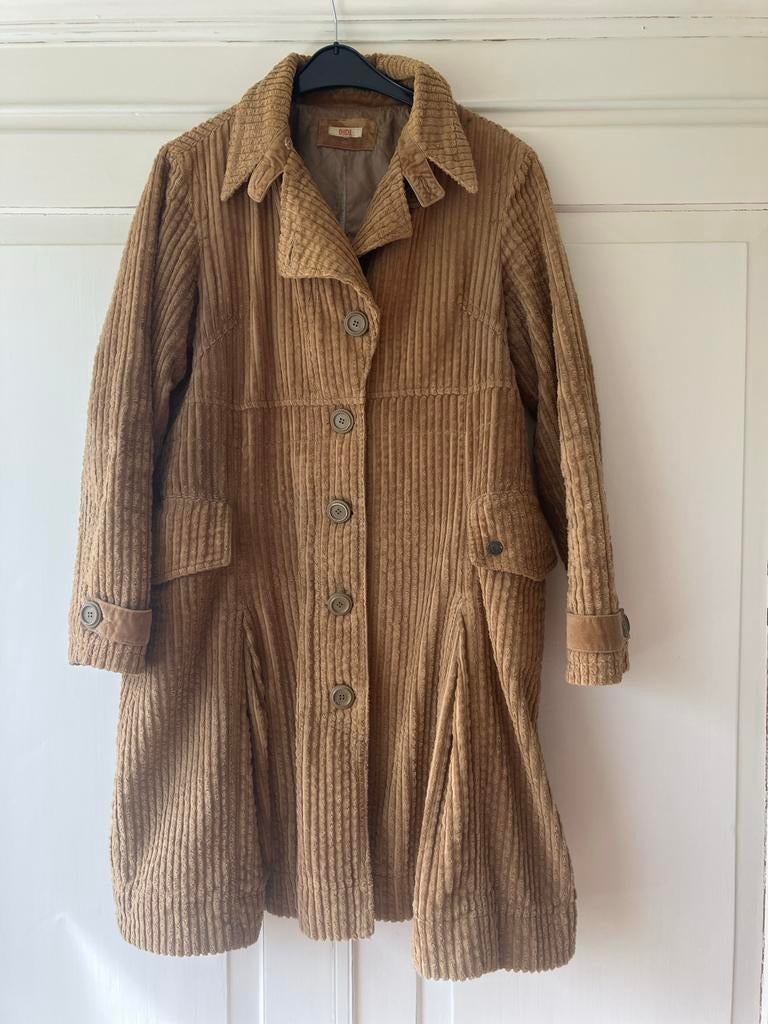 DIDI ribfluwelen jas XL, Ophalen of Verzenden, Gedragen, Maat 46/48 (XL) of groter, Bruin