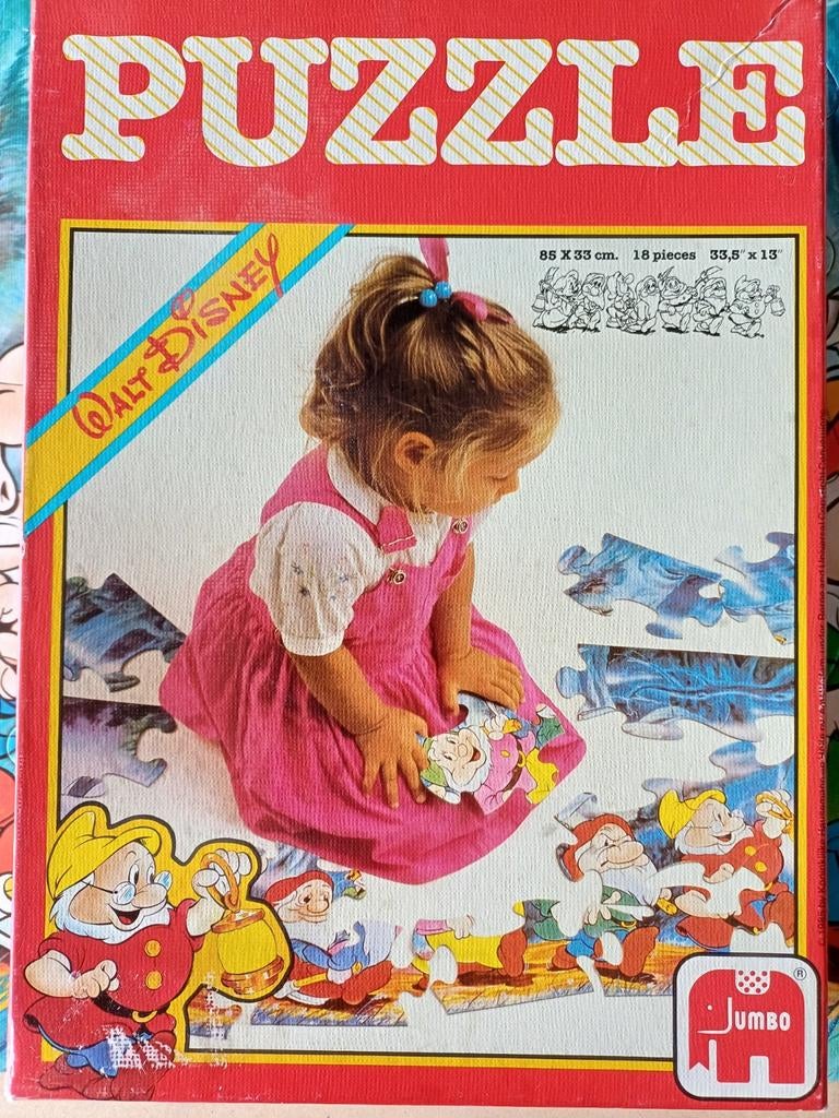 Jumbo Walt Disney Sneeuwwitje en de Zeven Dwergen Puzzle, Kinderen en Baby's, Speelgoed | Kinderpuzzels, Ophalen of Verzenden