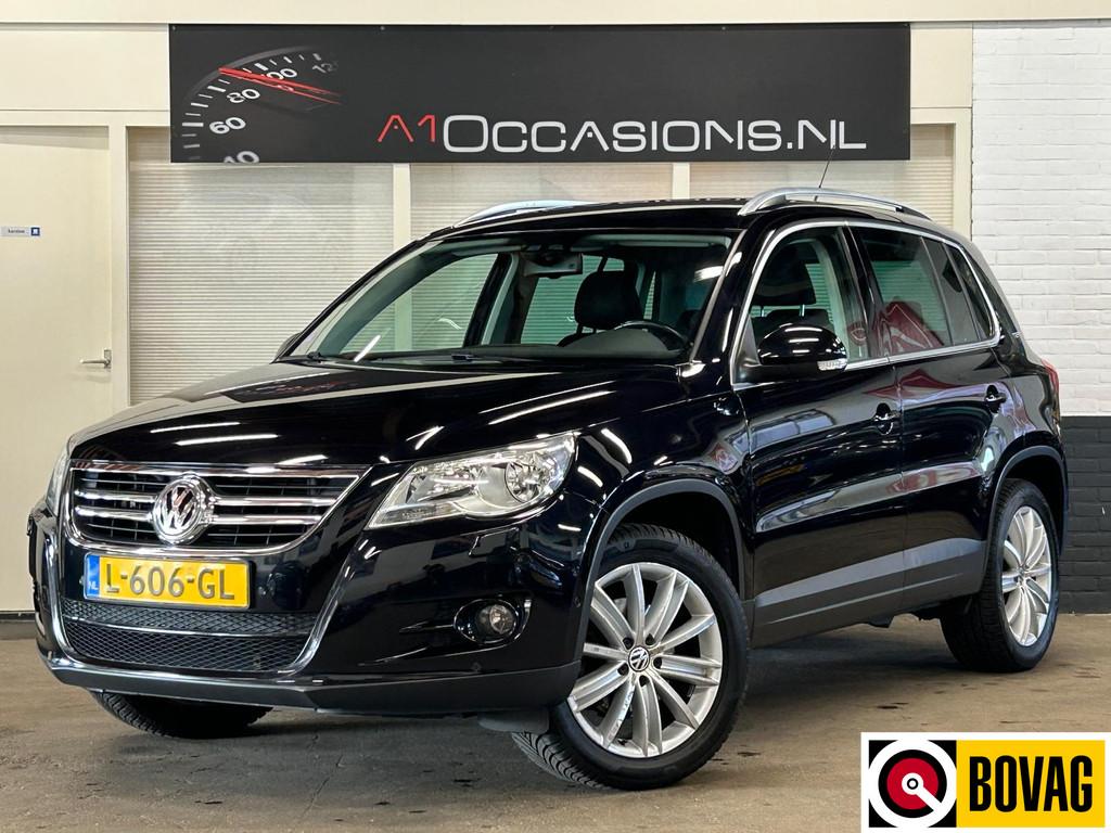 Volkswagen Tiguan 1.4 TSI Sport&Style (bj 2011), Auto's, Voorwielaandrijving, Euro 5, Gebruikt, Zwart