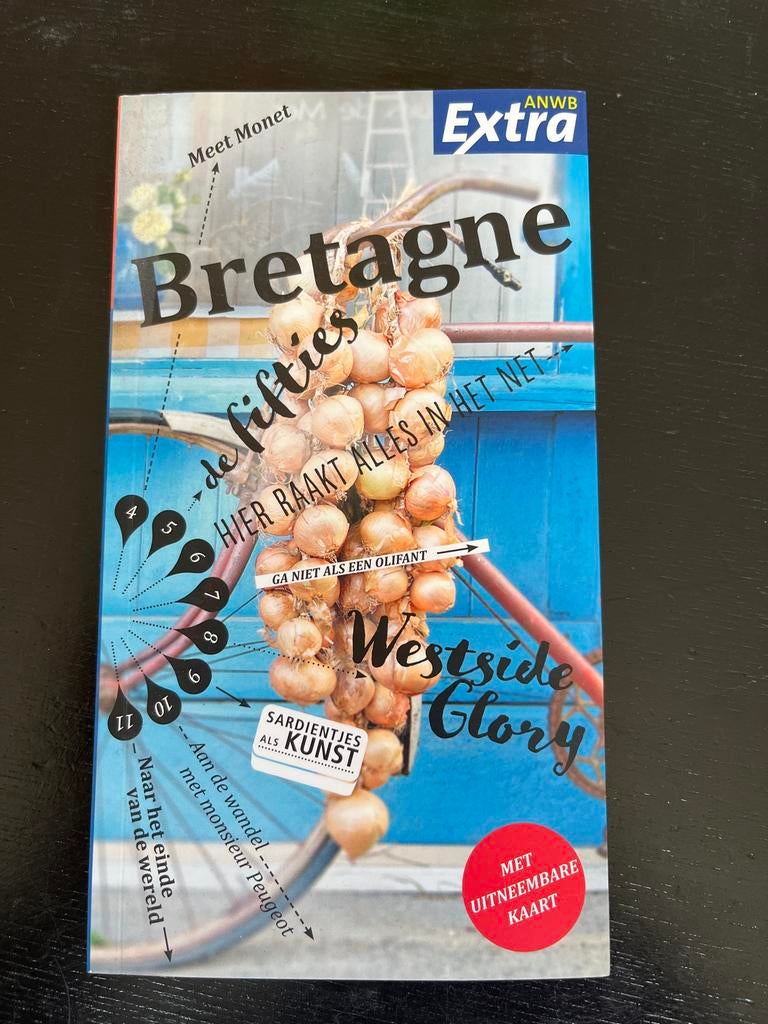 ANWB Extra reisgids Bretagne, Boeken, Europa, Ophalen of Verzenden, Zo goed als nieuw, Reisgids of -boek