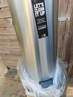 Brabantia Pedaalemmer Newicon 30 Liter Mat Rvs nieuw in doos, Met pedaal, 50 tot 75 cm, Nieuw, Ophalen of Verzenden