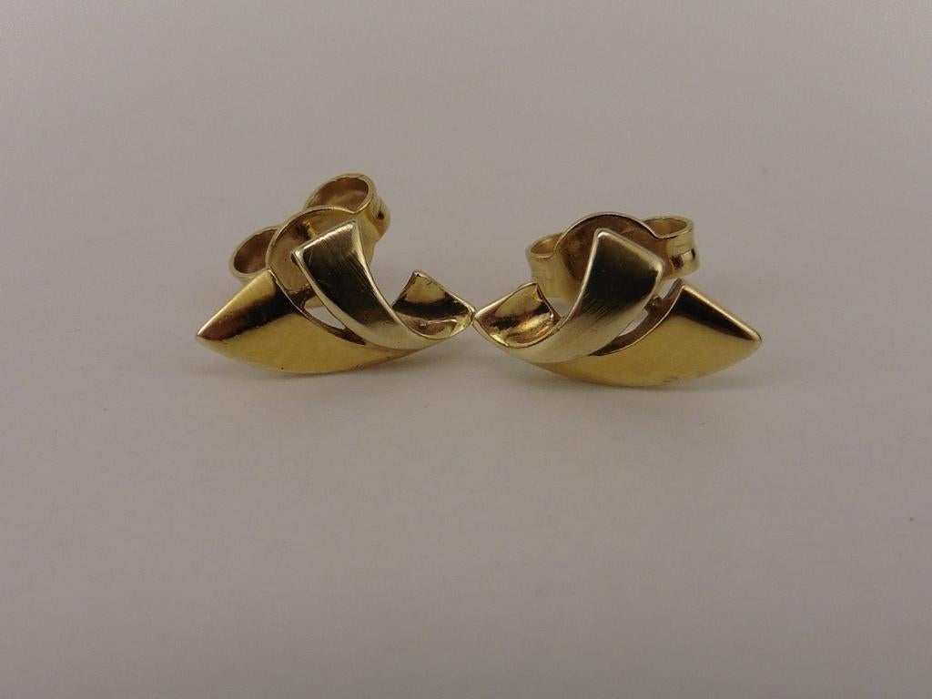 Gouden oorknopjes                                        G68, Gebruikt, ., Ophalen of Verzenden, .