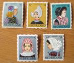 Nederland, serie zomerzegels Klederdrachten, 1960, Postzegels en Munten, Verzenden, Na 1940, Postfris