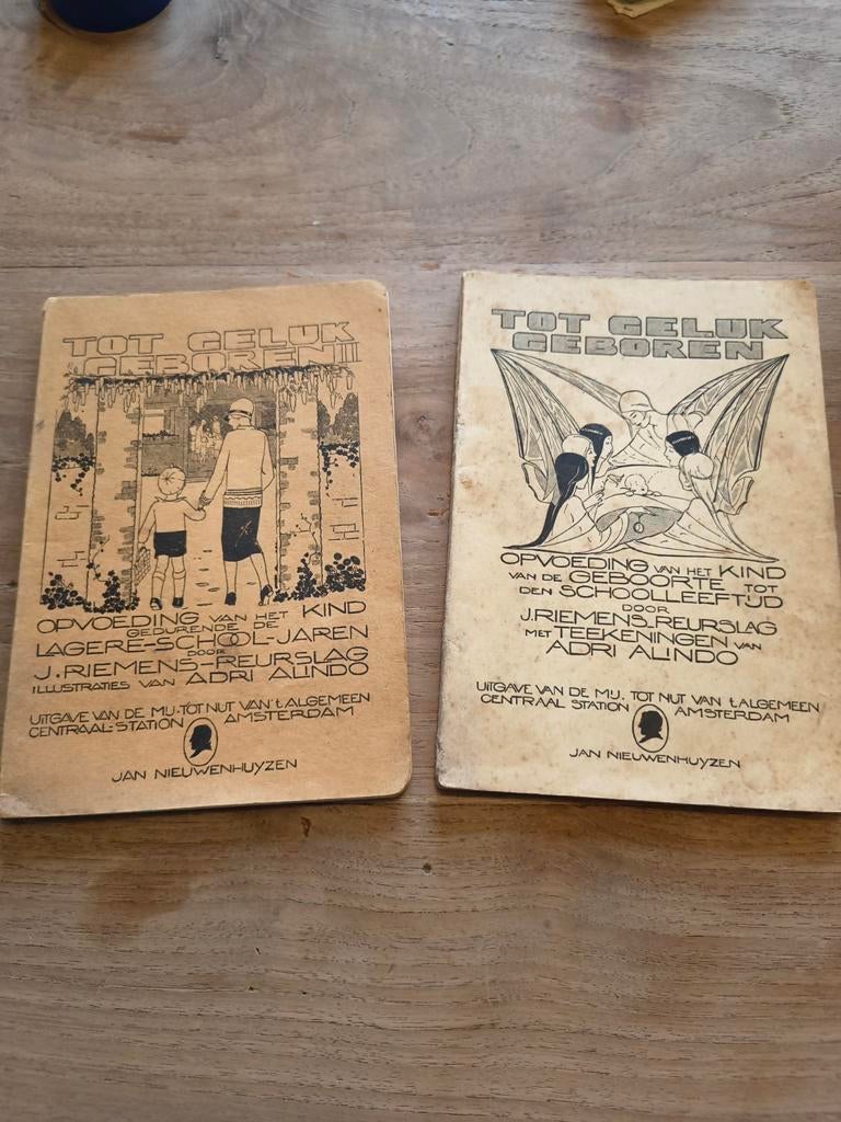 Tot geluk geboren  deel 1 en 2, Antiek en Kunst, Ophalen of Verzenden