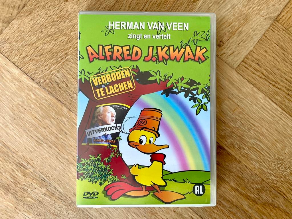 Alfred J. Kwak - Verboden te Lachen DVD (krasvrij), Cd's en Dvd's, Alle leeftijden, Ophalen of Verzenden, Zo goed als nieuw, Tv-serie of Tv-programma