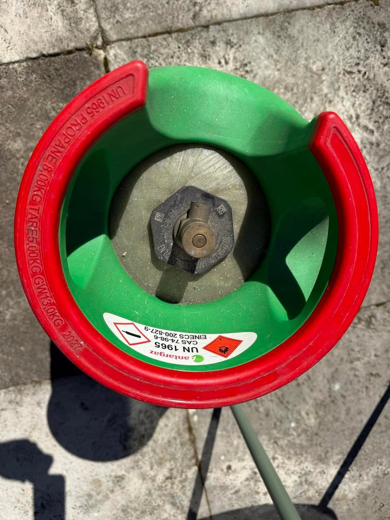 Antargaz Calypso gasfles 8kg - Lichtgewicht en handig, Ophalen, Gebruikt