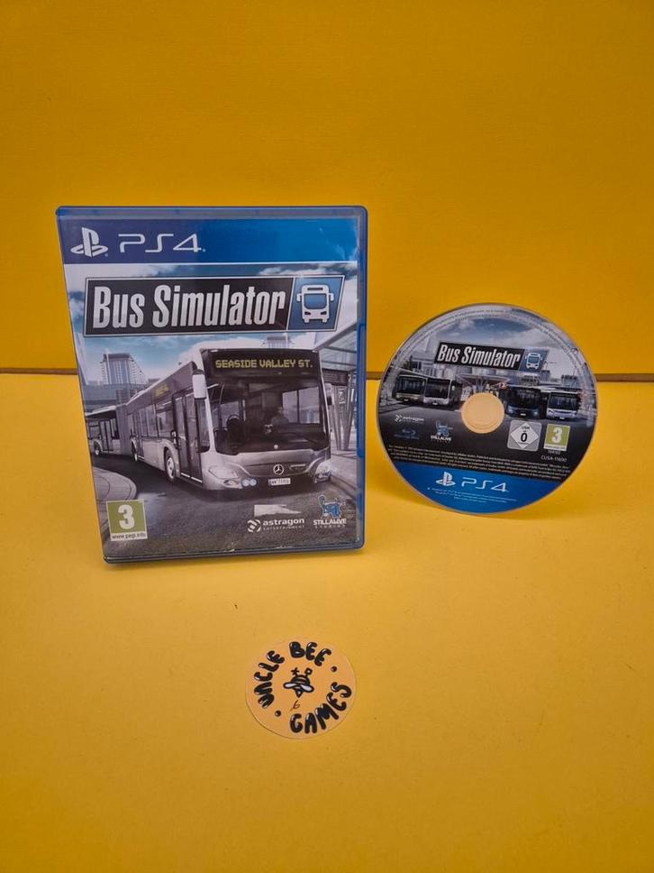 Bus Simulator, Spelcomputers en Games, Games | Sony PlayStation 4, Zo goed als nieuw, Simulatie, 1 speler, Vanaf 3 jaar, Verzenden