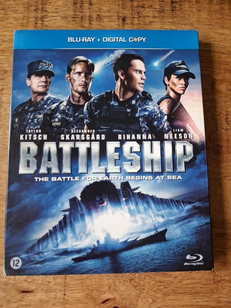 Battleship Blu-ray + Digital Copy, Cd's en Dvd's, Blu-ray, Ophalen of Verzenden, Zo goed als nieuw, Actie