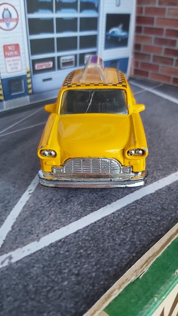 Gedetailleerde NYC Taxi Modelauto - Geel, Ophalen of Verzenden, Zo goed als nieuw, Auto