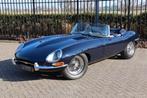 Jaguar E-Type serie 1 4.2 OTS cabriolet 1966 Blauw, Auto's, Jaguar, 1300 kg, 4200 cc, Cabriolet, Blauw