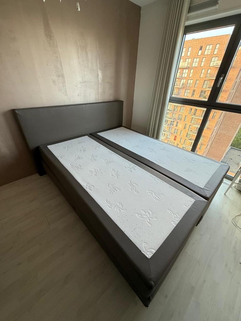 Swiss Sense Elektrisch Verstelbaar Tweepersoonsbed, Ophalen, Overige materialen, Tweepersoons, 180 cm