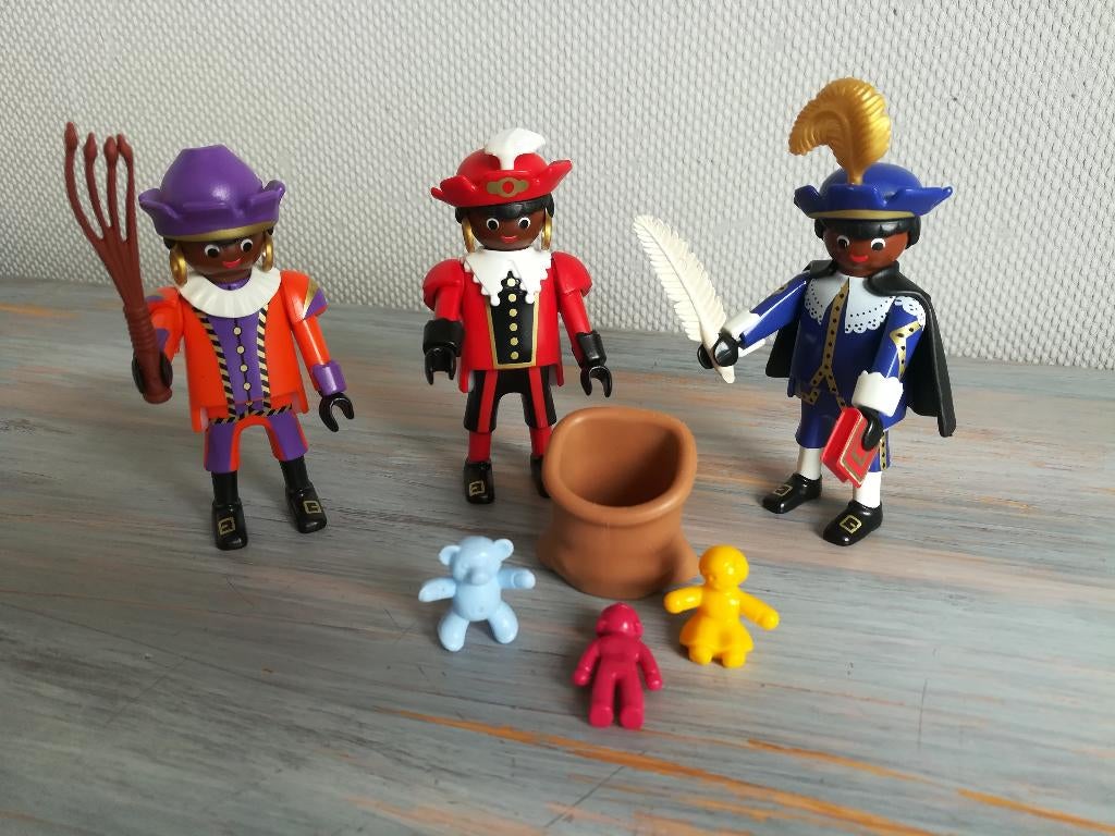 Playmobil 5040 - 3x Pakjes-Pieten met Cadeautjes, Ophalen of Verzenden, Zo goed als nieuw, Complete set