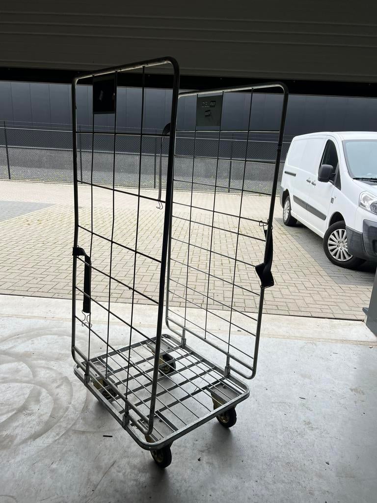 Rolcontainer, 100 liter of meer, Ophalen, Zo goed als nieuw, Transportkar
