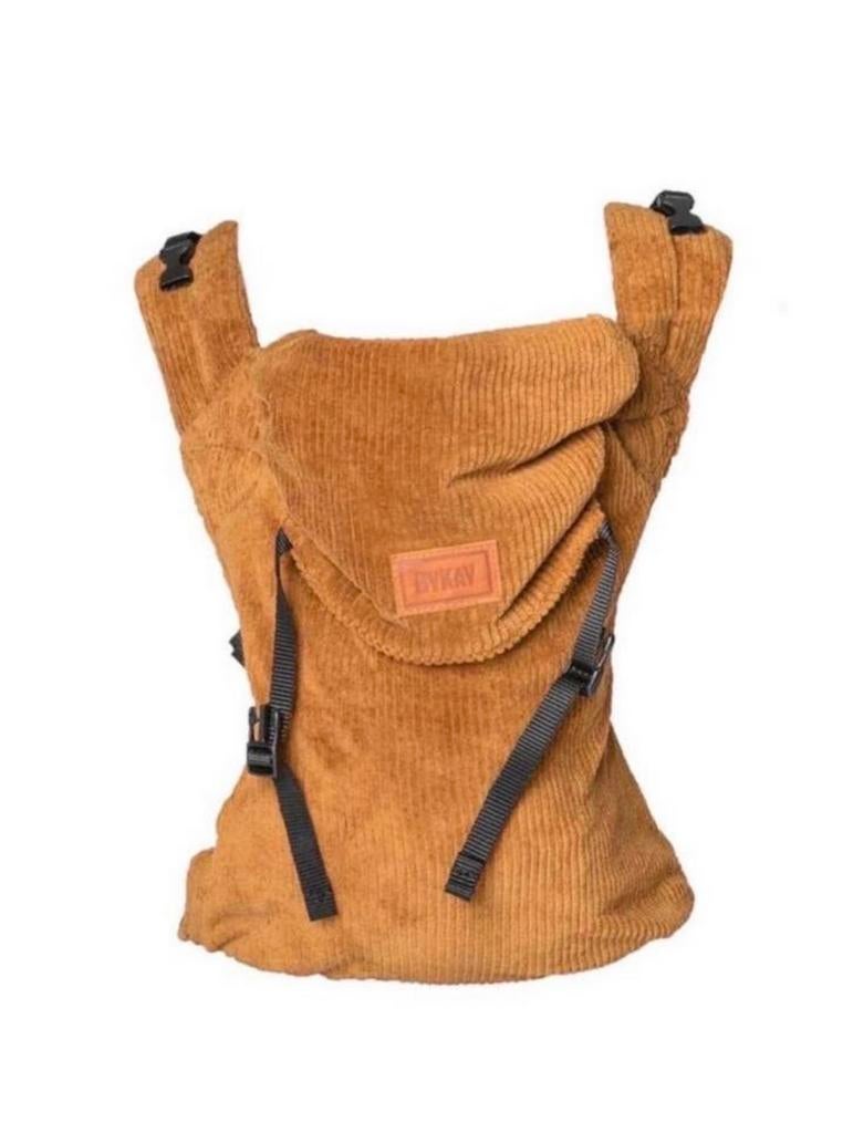 ByKay Draagzak Classic Ribfluweel Mosterd, Kinderen en Baby's, Babydragers en Draagdoeken, Ophalen of Verzenden, Zo goed als nieuw