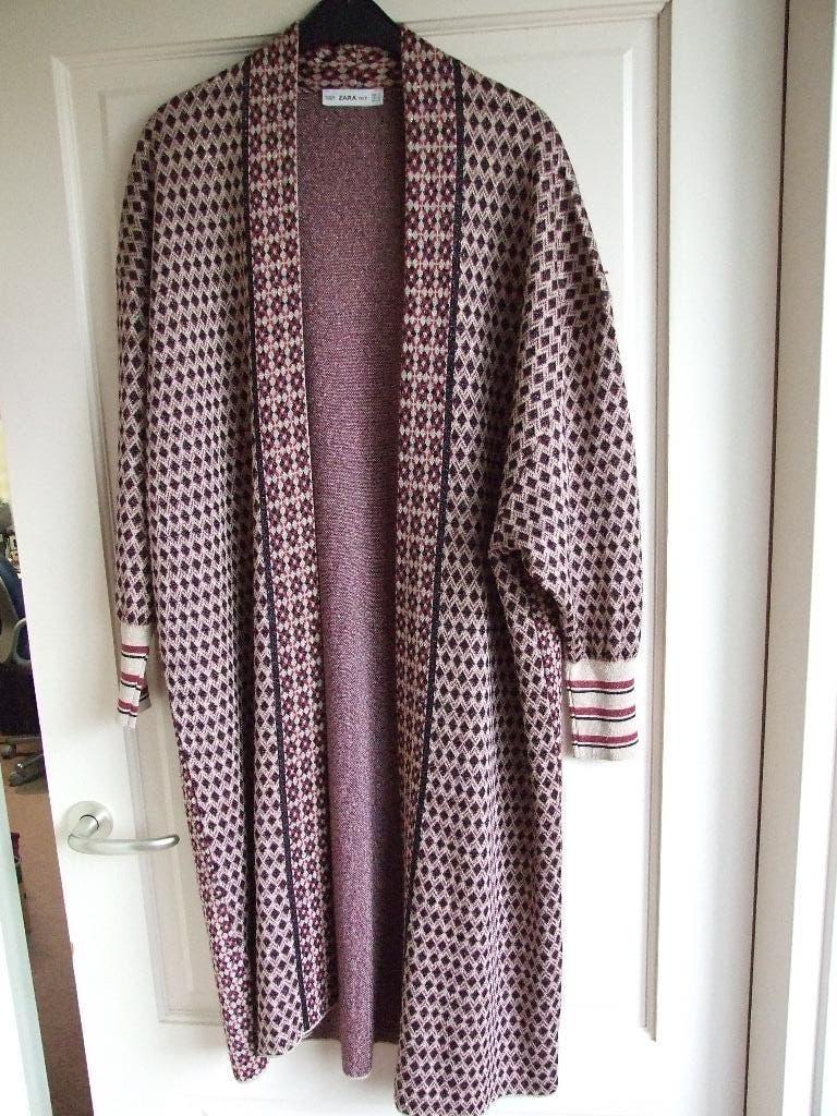 Zara knit prachtig lang nieuw vest M/L, Maat 38/40 (M), Overige kleuren, Zara, Nieuw