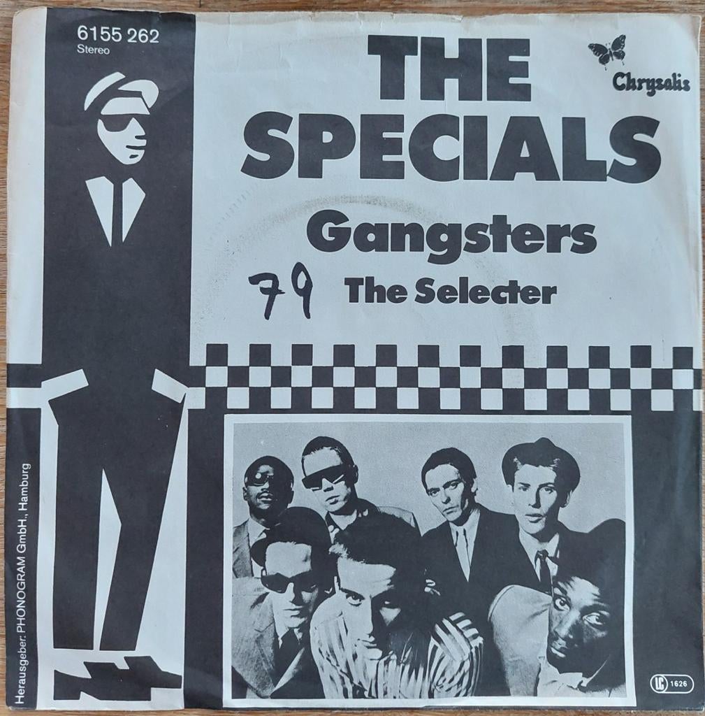 1979 Specials - Gangsters / The Selecter Duitse misprint, 7 inch, Single, Ophalen of Verzenden, Zo goed als nieuw