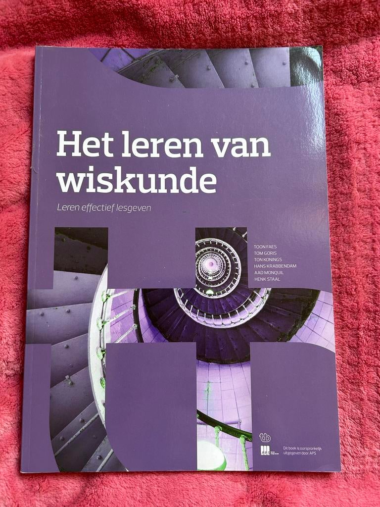 Het leren van wiskunde - Zo goed als nieuw, Ophalen of Verzenden, Beta, Zo goed als nieuw, HBO