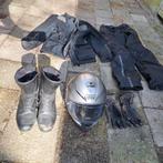 Motorpakmaat 52, handschoenen, laarzen maat 43 en AGV helm, Motoren, Kleding | Motorhelmen, Ophalen, Heren, XL, Tweedehands