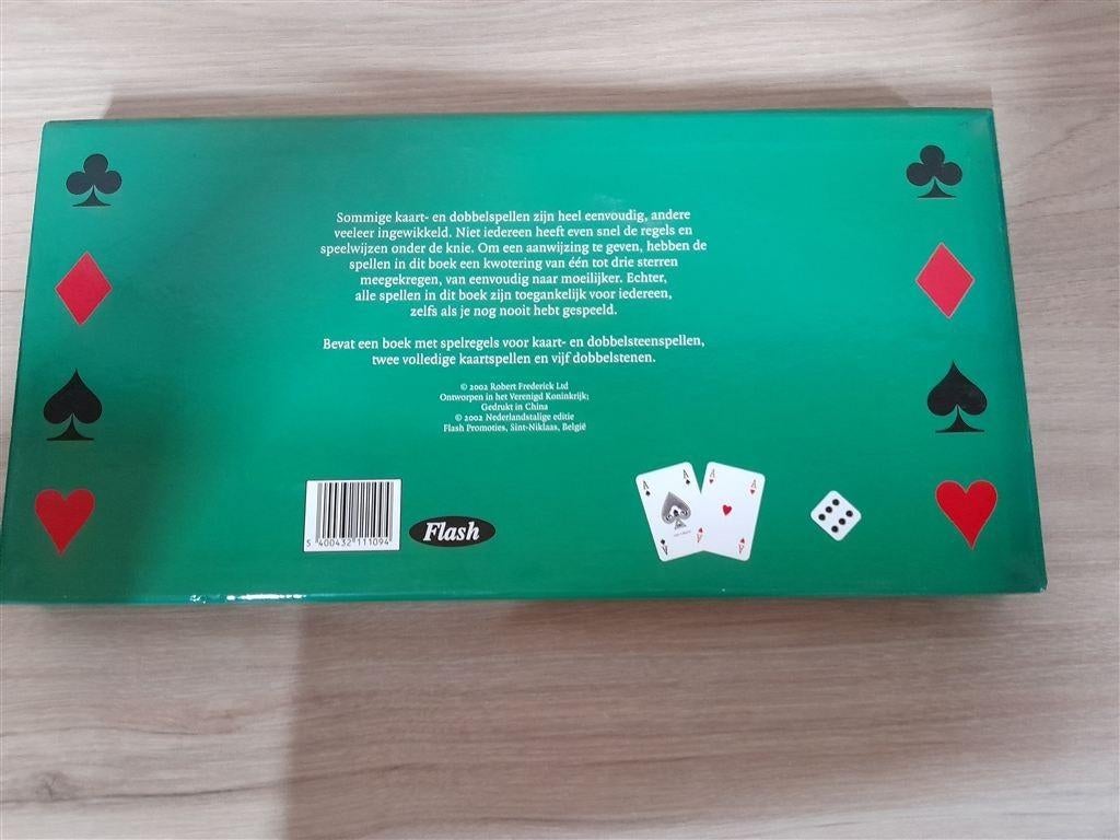 kaarten en dobbelsteen spellen - s4805, Verzenden, Zo goed als nieuw