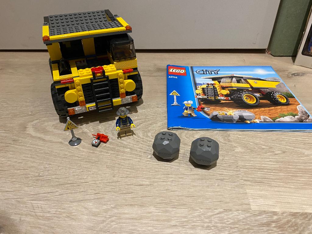 Lego 4202 Mining Truck (compleet), Ophalen, Lego, Compleet, Complete set