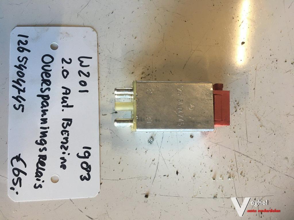 Mercedes W201 1983 2.0 automaat Overspanningsrelais, Gebruikt, -, -, Ophalen of Verzenden