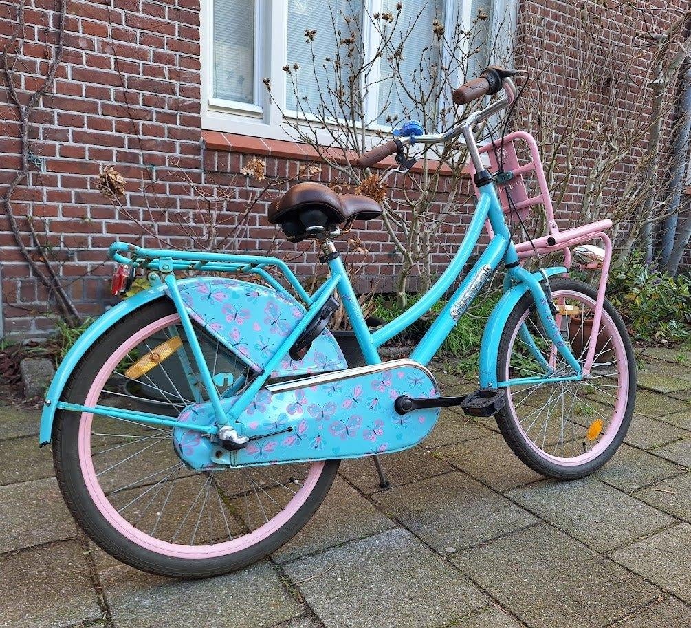 POPAL DAILY DUTCH BASIC+ MEISJESFIETS 22" - 3 VERSN., Ophalen, 22 inch, Versnellingen, Zo goed als nieuw