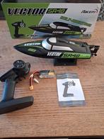 Brushless 3s RC boot, Vector SR48 met Tattu 3s 1300mah lipo, Hobby en Vrije tijd, Modelbouw | Radiografisch | Overige, Ophalen of Verzenden