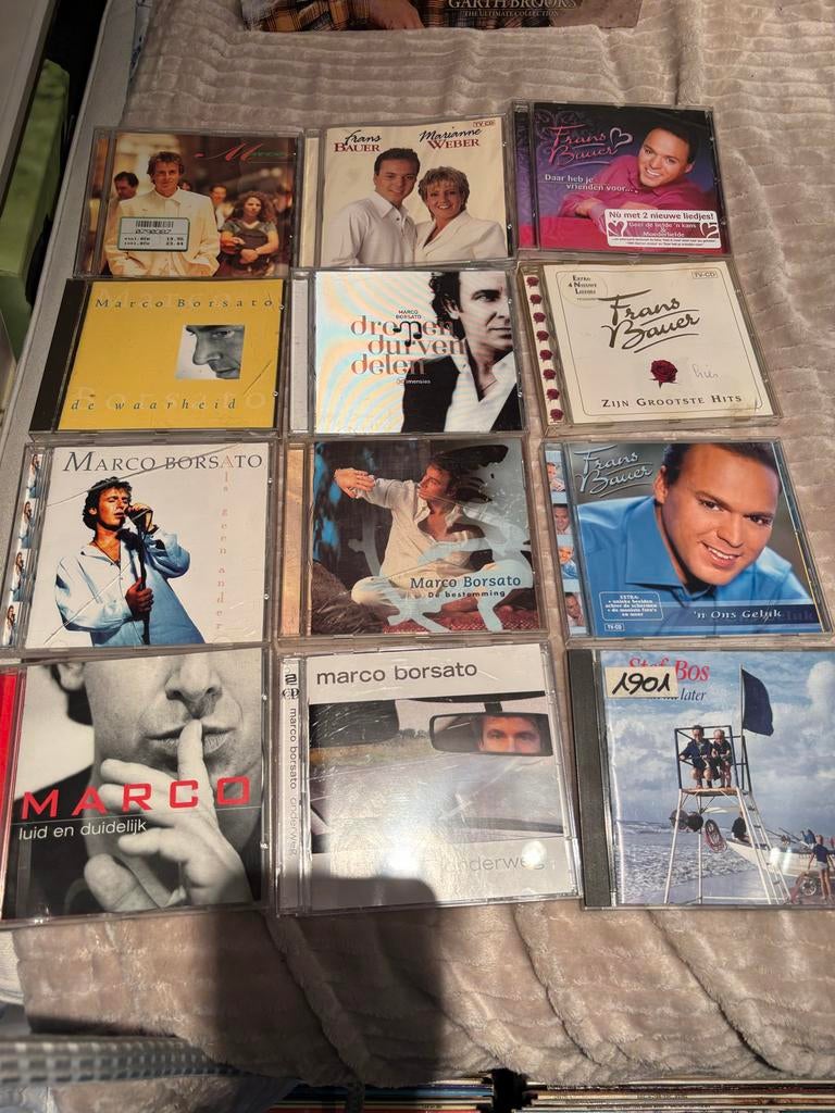 Partij cd’s nederlandstalig ca 53cds, Ophalen of Verzenden, Gebruikt, Levenslied of Smartlap