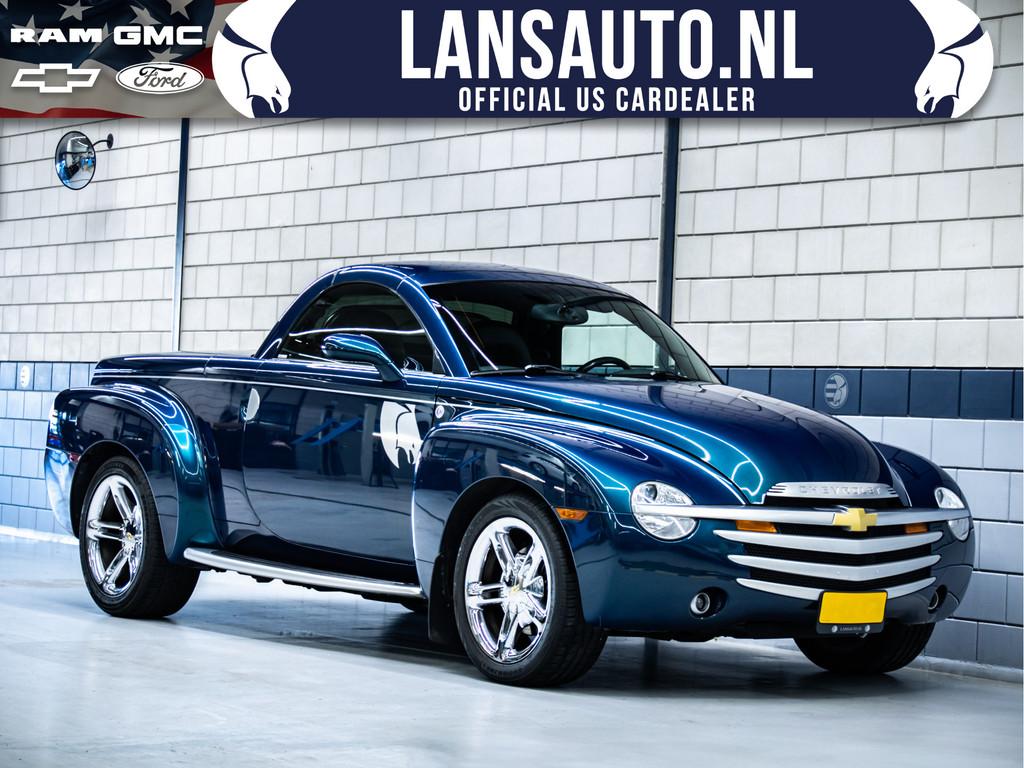Chevrolet SSR | Grijs kenteken | 6.0L V8 Corvette engine 400, Automaat, 2135 kg, Leder, Bedrijf