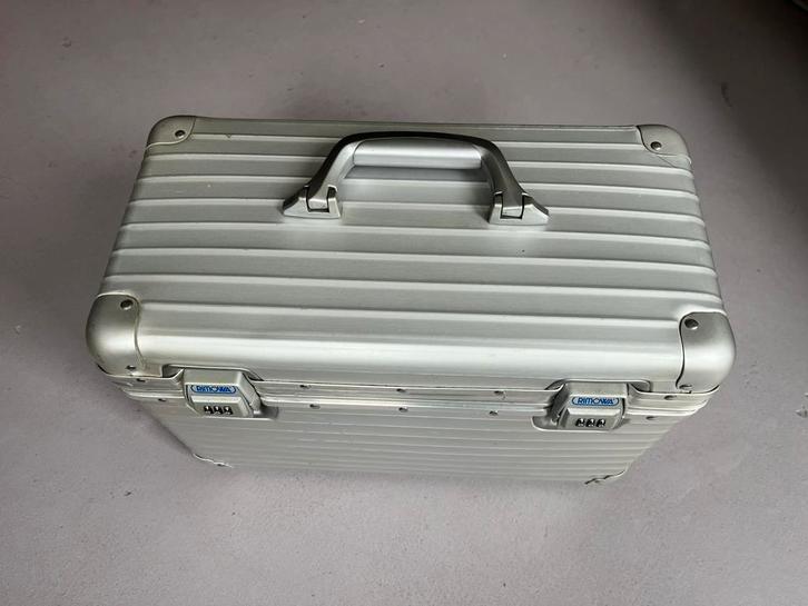 Rimowa Pilot Case / aluminium, Sieraden, Tassen en Uiterlijk, Koffers, Gebruikt, Metaal, Minder dan 50 cm, Slot, Ophalen of Verzenden