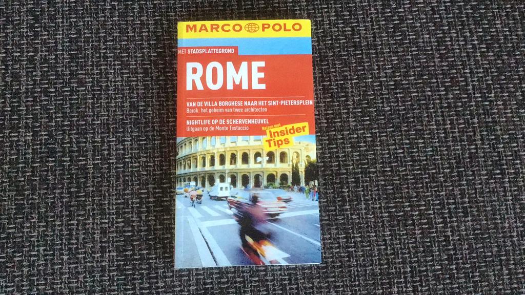 Reisgids Rome, Europa, Ophalen of Verzenden, Zo goed als nieuw, Reisgids of -boek