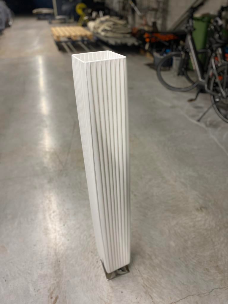 Mooie witte lamp, Ophalen of Verzenden, Zo goed als nieuw