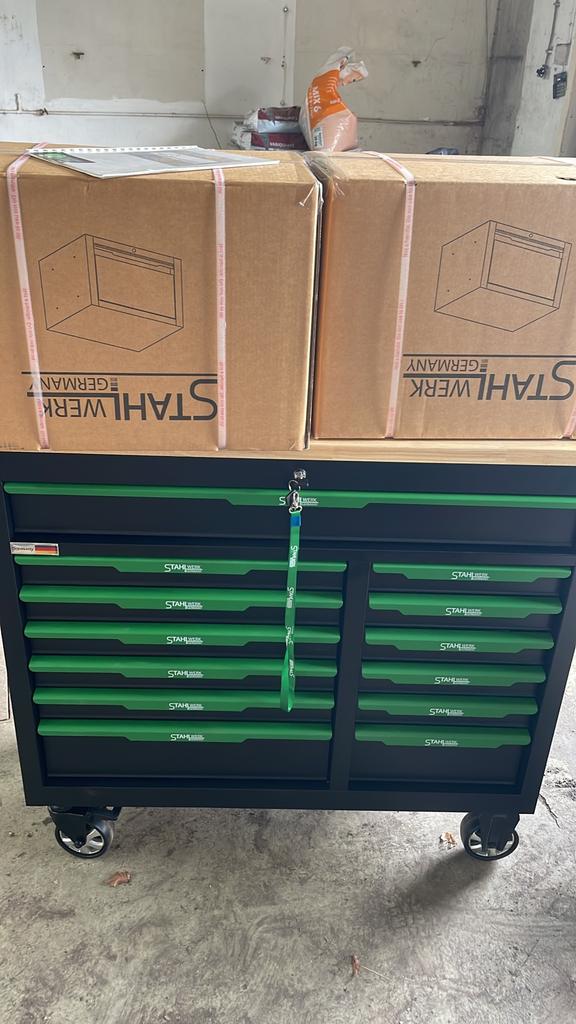 Stalhwerk Germany SW10 Gereedschapswagen, Ophalen, Gevuld, Nieuw