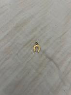 14 karaat gouden hoefijzer bedel, Overige merken, Gebruikt, Ophalen of Verzenden, 1 bedel