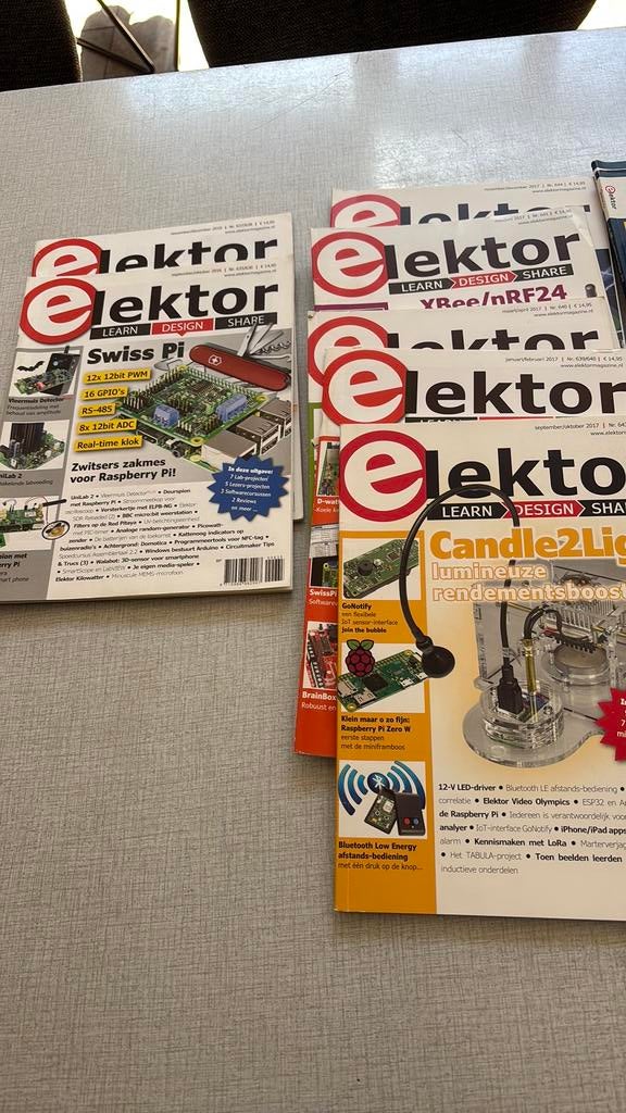 20 stuks Elektor magazine 2016-2020, Boeken, Ophalen of Verzenden, Zo goed als nieuw