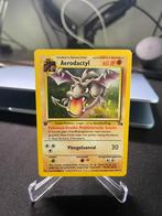 Dutch / NL Aerodactyl [1st Edition] #1 Pokemon Fossil, Ophalen of Verzenden, Zo goed als nieuw, Losse kaart, Foil