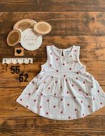 Baby girl kiabi wit zomer jurkje met aardbeien maat 56/62, Kinderen en Baby's, Babykleding | Maat 56, Ophalen of Verzenden, Nieuw
