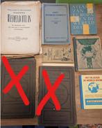 Diverse oude atlassen en landkaarten, Gelezen, Diverse, Overige atlassen, Ophalen of Verzenden