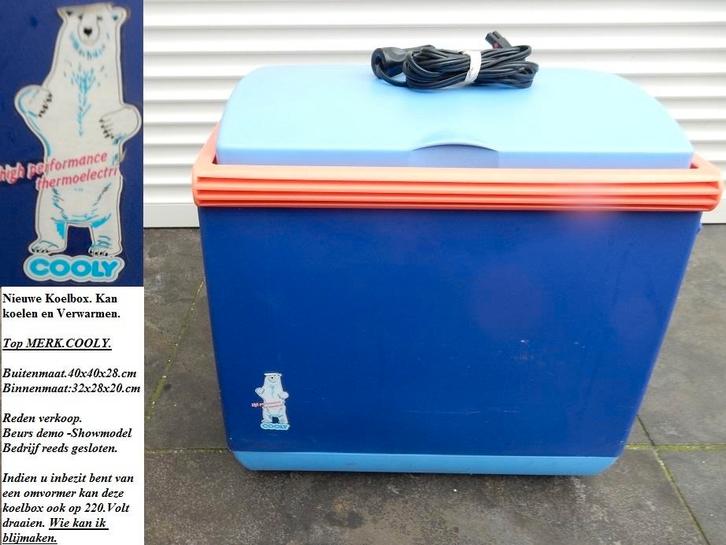 Nieuw.Koelbox.12.Volt.Elektrisch.Cooly.Koelen +Verwarmen., Caravans en Kamperen, Koelboxen, Nieuw, Koelbox, Elektrisch, Ophalen of Verzenden