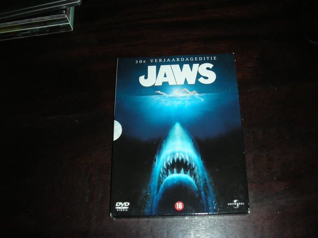 jaws 30 jaar edition, Cd's en Dvd's, Dvd's | Horror, Alle leeftijden, Ophalen of Verzenden, Zo goed als nieuw, Overige genres