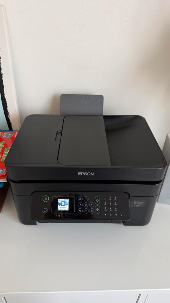 Printer Epson WorkForce WF2835, Computers en Software, Printers, Gebruikt, All-in-one, Inkjetprinter, Scannen, Ingebouwde Wi-Fi