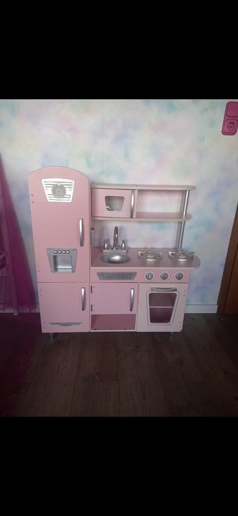 Kidcraft roze keuken speelkeuken, Ophalen, Gebruikt