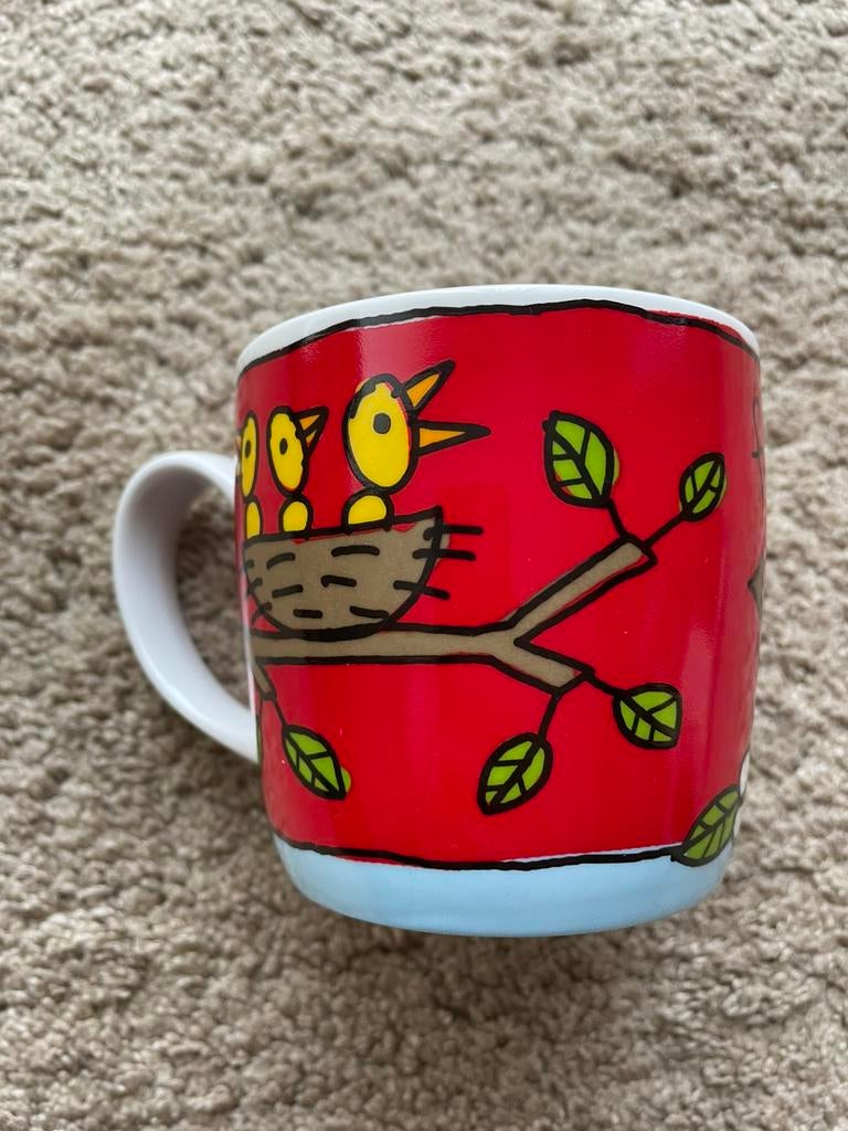 Douwe Egberts Babetteharms Mok., Verzenden, Zo goed als nieuw, Kop(pen) en/of Schotel(s)