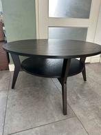 Ikea Jakobsfors salontafel - donkerbruin eiken, Huis en Inrichting, Tafels | Salontafels, Gebruikt, Minder dan 50 cm, Eikenhout